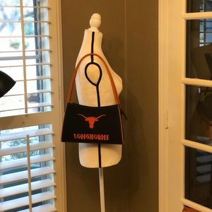 🐂Black Texas Longhorns Shoulder Handbag🏈